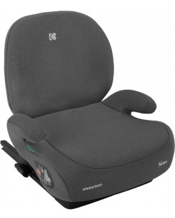 Sjedalo za auto KikkaBoo - i-Boost, i-Size, IsoFix, 125-150 cm, Dark Grey