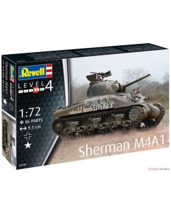 Sastavljeni model Revell - Tenk Sherman M4A1
