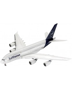 Model za sastavljanje Revell Suvremeni: Zrakoplovi- Airbus A380-800 Lufthansa