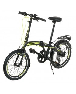 Sklopivi gradski bicikl CAMP - Q10, 20", crno/žuti