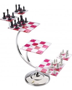 Šah The Noble Collection - Star Trek Tri-Dimensional Chess Set