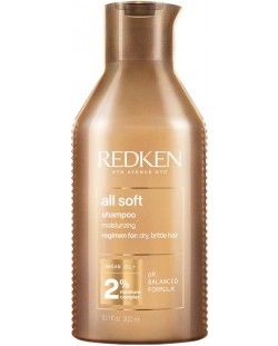 Redken All Soft Šampon za kosu, 300 ml