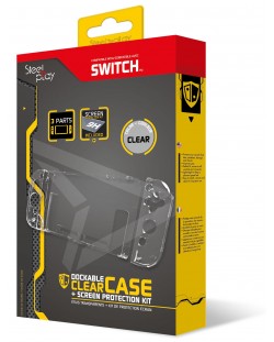 Zaštitno kućište SteelPlay - Dockable Clear Case, prozirni (Nintendo Switch) 