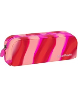 Silikonska pernica Cool Pack Tube - Zebra Pink