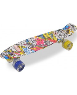 Skateboard Byox  22'' - Printed Hipster