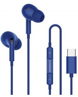 Slušalice s mikrofonom Riversong - Melody T1+, plave