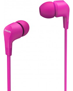 Slušalice s mikrofonom Philips - TAE1105PK, ružičaste