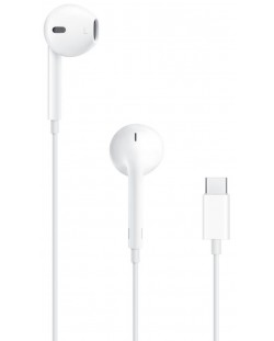 Slušalice s mikrofonom Apple - EarPods USB-C, bijele