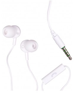 Slušalice s mikrofonom Maxell - EB-875, bijele