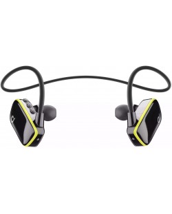 Sportske bežične slušalice Cellularline - Flipper, crno/žute