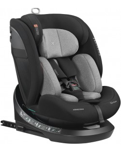 Autosjedalica KikkaBoo - i-Hike, IsoFix, i-Size, 40-150 cm, Light Grey