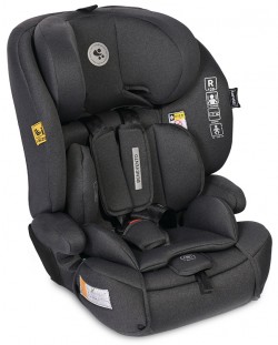 Autosjedalica Lorelli - Benevento, i-Size, Isofix, 76-150 cm, Black Jasper