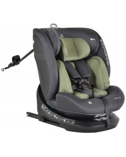 Autosjedalica Cangaroo - Draco, 360°, I-Size, IsoFix, 40-150 cm, maslinasto zelena