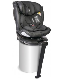 Autosjedalica Lorelli - Estate, i-Size, Isofix, 40-150 cm, Leg, Black Jasper