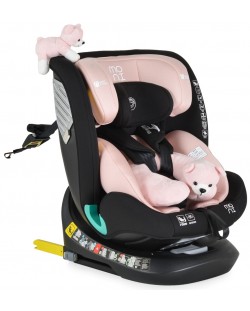 Autosjedalica Moni - Serengeti, IsoFix, I-Size, 40-150 cm, ružičasta