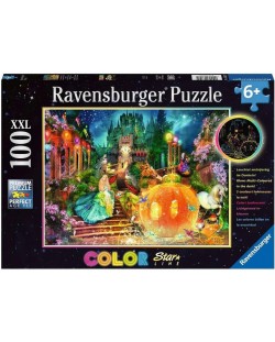 Svjetleća slagalica Ravensburger od 100 XXL dijelova - Ples u noći