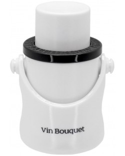 Čep za šampanjac s pumpom 2 u 1 Vin Bouquet - VB FIT 1159, bijeli