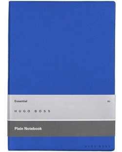 Bilježnica Hugo Boss Essential Storyline - A5, bijeli listovi, plava
