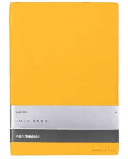 Bilježnica Hugo Boss Essential Storyline - B5, bijeli listovi, žuta