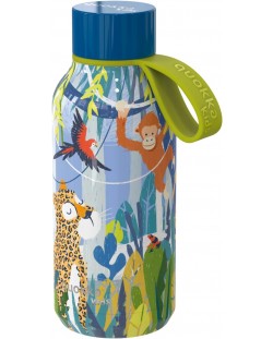 Termo boca Quokka Kids - Solid, Jungle, 330 ml