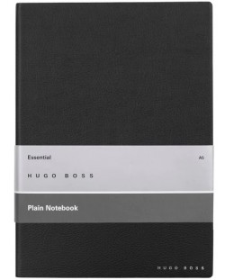 Bilježnica Hugo Boss Essential Storyline - A5, bijeli listovi, crna