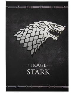 Bilježnica Moriarty Art Project Television: Game of Thrones - Stark