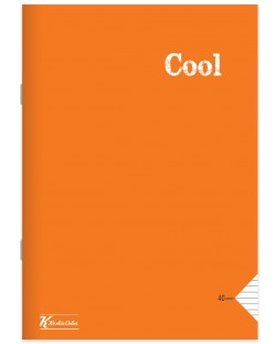 Bilježnica Keskin Color - Cool, A5, 40 listova, široke linije, asortiman