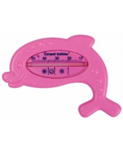 Termometar za kupatilo Canpol - Dupin, ružičasti