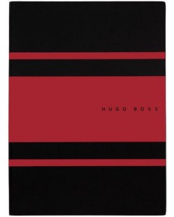 Bilježnica Hugo Boss Gear Matrix - A5, s točkicama, crvena