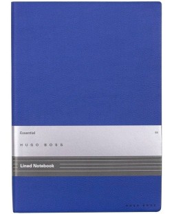 Bilježnica Hugo Boss Essential Storyline - B5, s linijama, plava