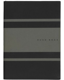 Bilježnica Hugo Boss Gear Matrix - A5, s točkicama, tamno zelena