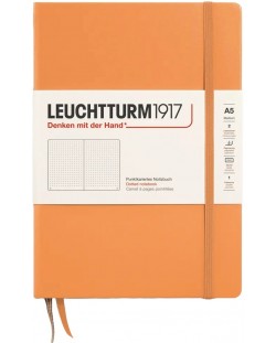 Bilježnica Leuchtturm1917 New Colours - A5, točkaste stranice, Lobster, tvrdi uvez