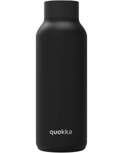 Termo boca Quokka Solid - Jet Black, 510 ml