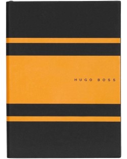 Bilježnica Hugo Boss Gear Matrix - A5, s linijama, žuta