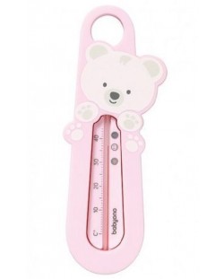 Termometar za kupaonicu Babyono - Medo, ružičasti