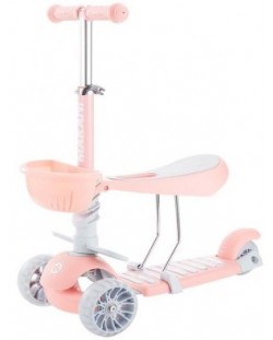 Romobil 3 u 1 - Makani, Candy Pink