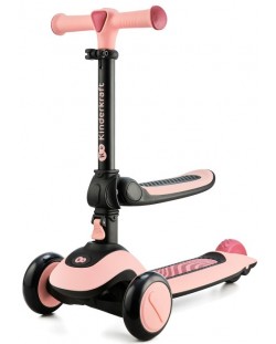 Romobil KinderKraft - Halley, Rosa pink