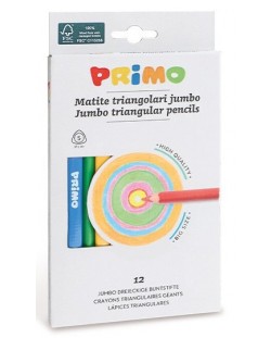 Olovke u boji Primo Maxi - Trokutasti, 12 komada