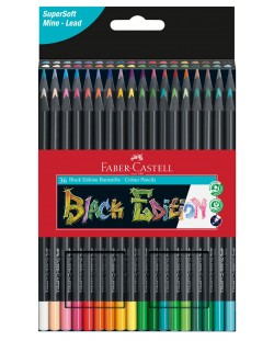 Olovke u boji Faber-Castell Black Edition - 36 boja