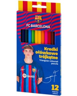 Olovke u boji Astra FC Barcelona - 12 boja ​