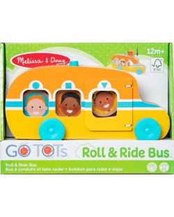 Šareni drveni autobus Melissa & Doug 