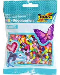Kreativni komplet Folia - umjetničke perle, 22 boje, 2000 komada