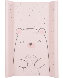 Tvrda podloga za presvlačenje KikkaBoo - Bear with me, Pink, 80 х 50 cm