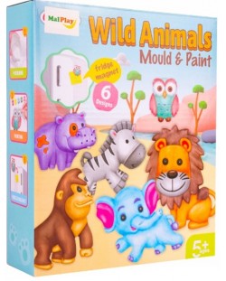 Kreativni set MalPlay - Wild Animals