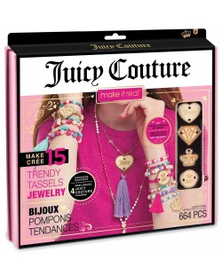 Kreativni set Make it Real - Juicy Couture, nakit s resicama