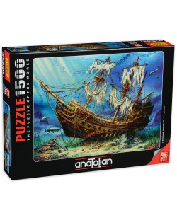 Puzzle Anatolian od 1500 dijelova - Potopljeni brod