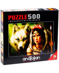 Puzzle Anatolian od 500 dijelova - Princeza ratnica, Jonas Jödicke