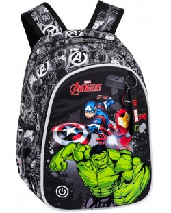 Školski svjetleći LED ruksak Cool Pack Jimmy - The Avengers