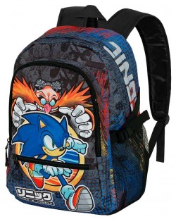 Školski ruksak Karactermania Sonic - Fan, Checkpoint