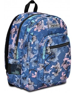 Školski ruksak Seven Freethink - Reflex Blue, 34 l